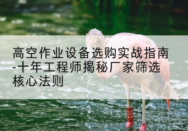贡嘎剪叉式升降机厂家-高空作业设备选购实战指南-十年工程师揭秘厂家筛选核心法则
